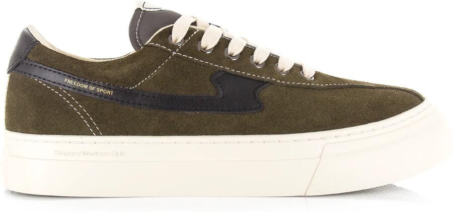 Stepney Workers Club S.W.C Dellow S-Strike cup suede woodland Suede Unisex