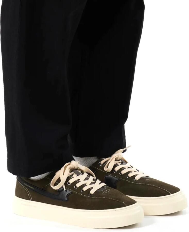 Stepney Workers Club S.W.C Dellow S-Strike cup suede woodland Suede Unisex - Foto 2