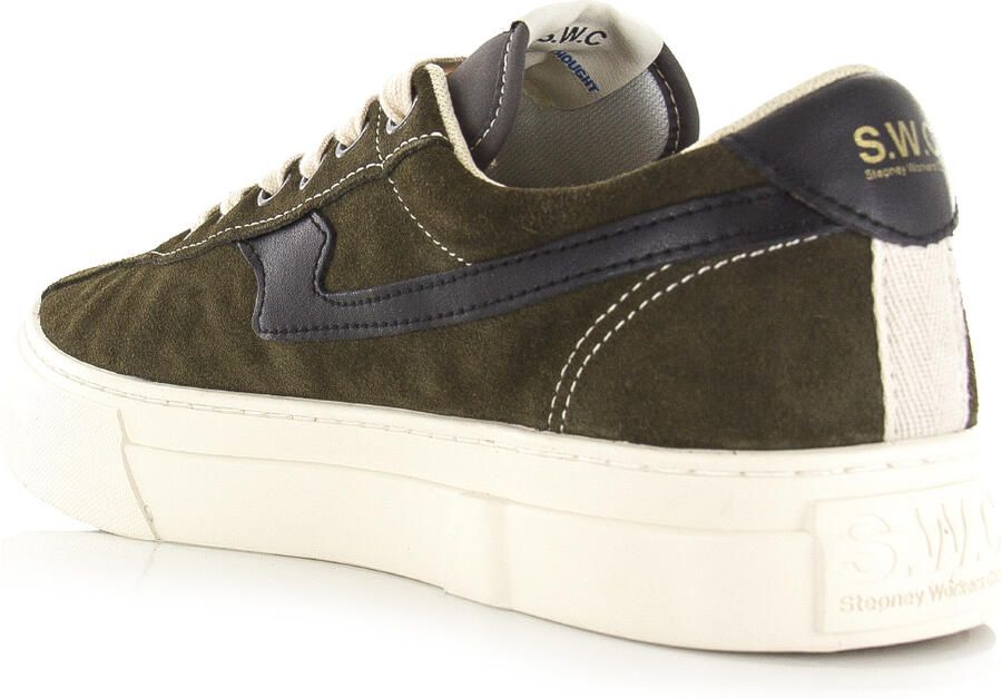 Stepney Workers Club S.W.C Dellow S-Strike cup suede woodland Suede Unisex - Foto 3