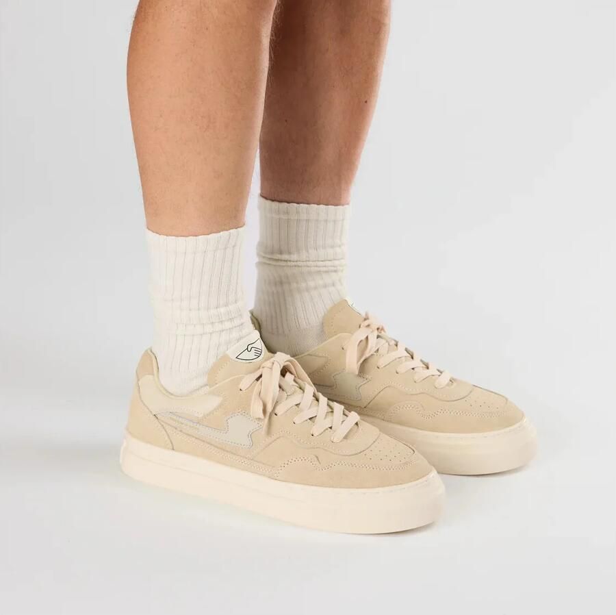Stepney Workers Club S.W.C Pearl II S-Strike Suede Oat Suede Unisex - Foto 2