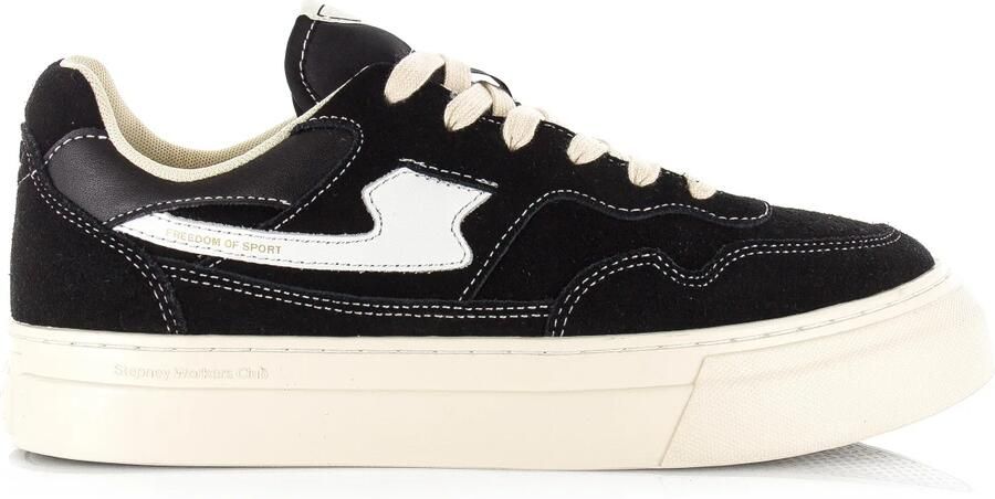 Stepney Workers Club S.W.C Pearl S-Strike Suede zwart Suede Unisex - Foto 3