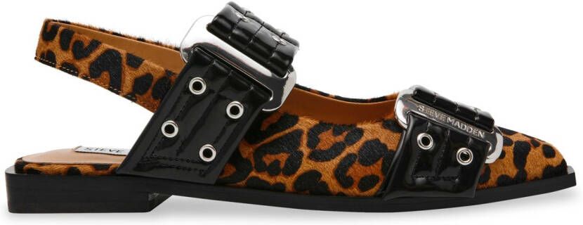STEVE MADDEN Grand Ave-L slingbacks Zwart Synthetisch Slingback sandalen Dames