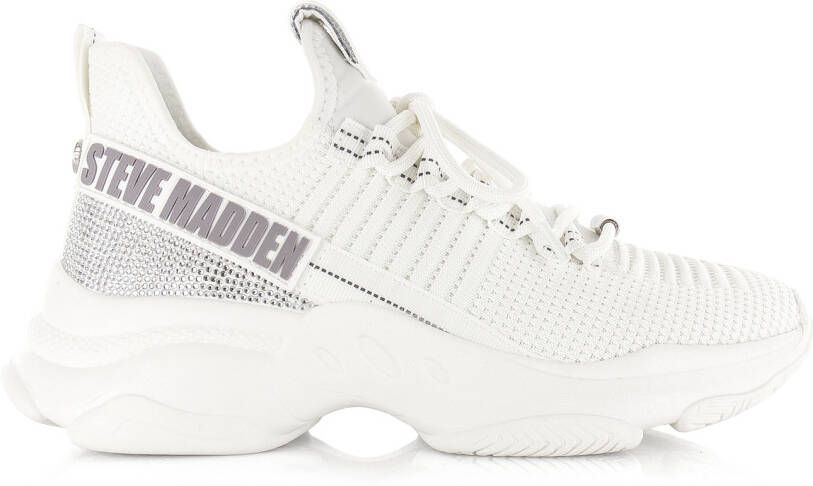 STEVE MADDEN Maxilla-R E sneaker white Textiel Dames