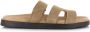 STEVE MADDEN Missile-E | sand suède Beige Suede Platte sandalen Dames - Thumbnail 5
