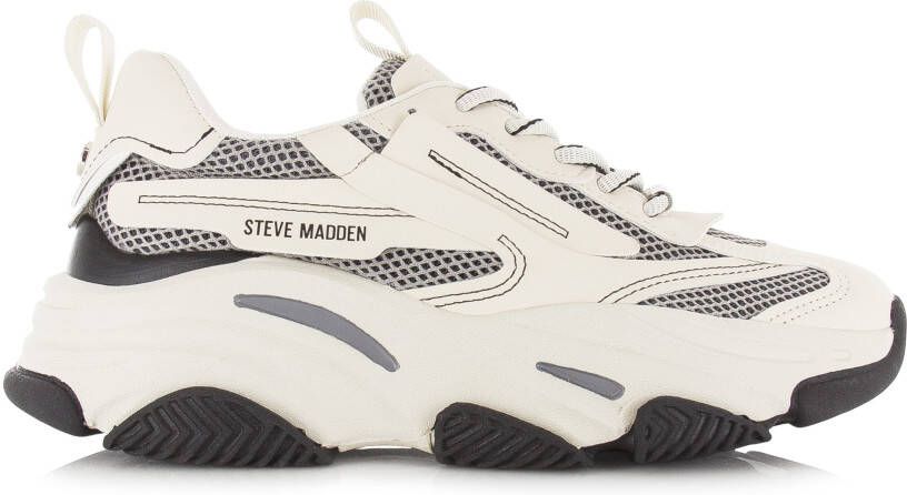 STEVE MADDEN Possession-E Zwart Kunststof Lage sneakers Dames