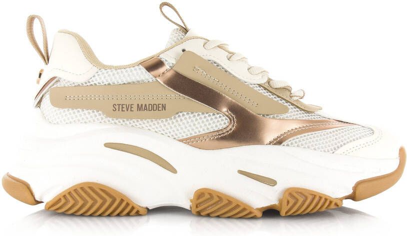 STEVE MADDEN Possession-E coconut milk Beige Synthetisch Lage sneakers Dames - Foto 7