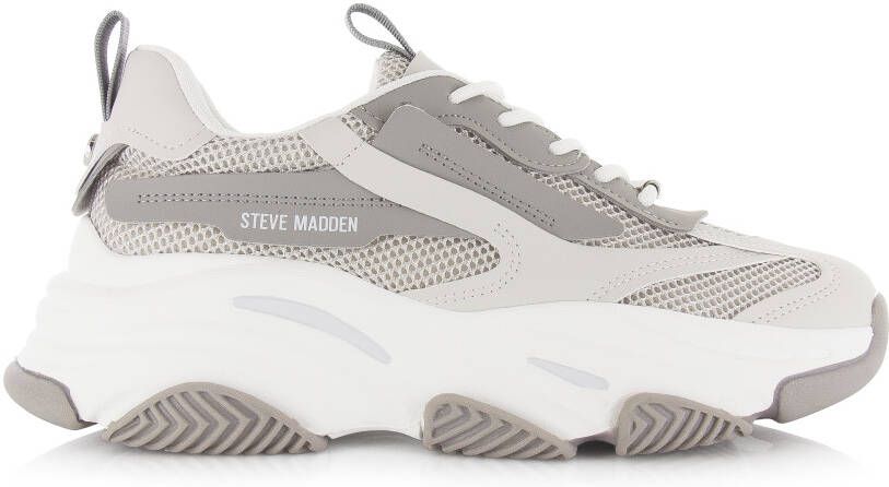 STEVE MADDEN Possession-E grey grey Grijs Textiel Lage sneakers Dames - Foto 2