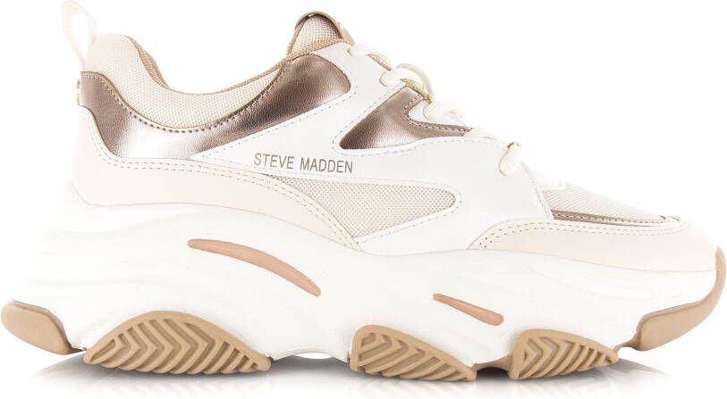 STEVE MADDEN Progressive | cream rose gold Beige Mesh Lage sneakers Dames