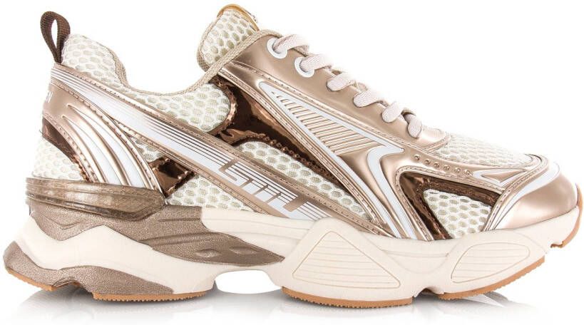 STEVE MADDEN Speedster-E silver gold Beige Synthetisch Lage sneakers Dames - Foto 7