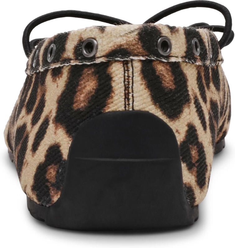 Steve Madden Pointe ballerina's met panterprint beige zwart - Foto 5