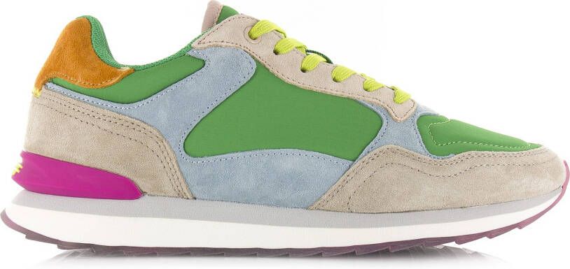The HOFF Brand Gold Coast Groen Suede Lage sneakers Dames