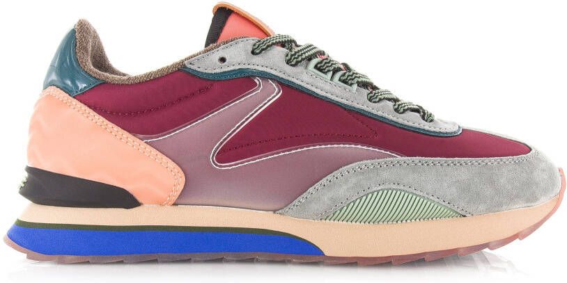 The HOFF Brand HOFF &apos;The James&apos; damessneakers Bordeaux Suede Lage sneakers Dames - Foto 7