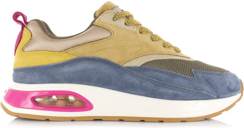 The HOFF Brand Toronto Bay Blauw Suede Lage sneakers Dames