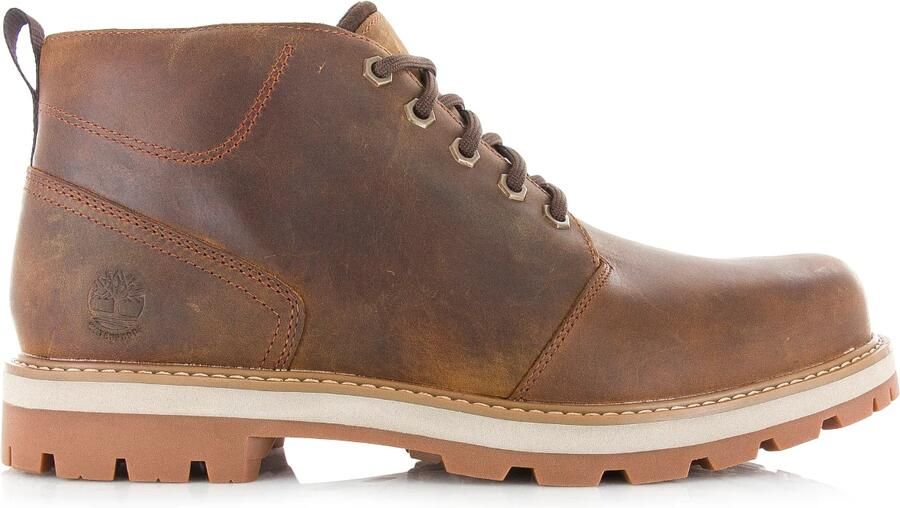 TIMBERLAND Veterboots Heren Britton Road Mid Lace Up Chukka Maat: 42 Materiaal: Leer Kleur: Bruin - Foto 9