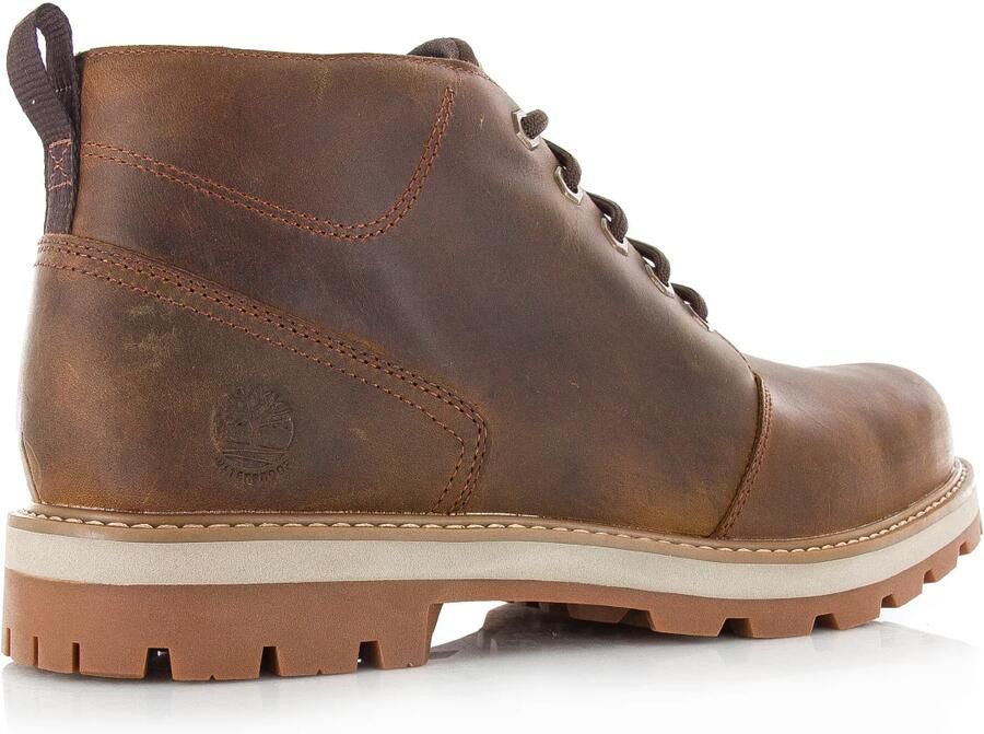 TIMBERLAND Veterboots Heren Britton Road Mid Lace Up Chukka Maat: 42 Materiaal: Leer Kleur: Bruin - Foto 10