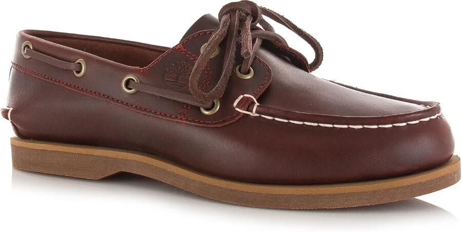TIMBERLAND Mocassins Dames Classic Boat Maat: 37 Materiaal: Leer Kleur: Rood - Foto 10