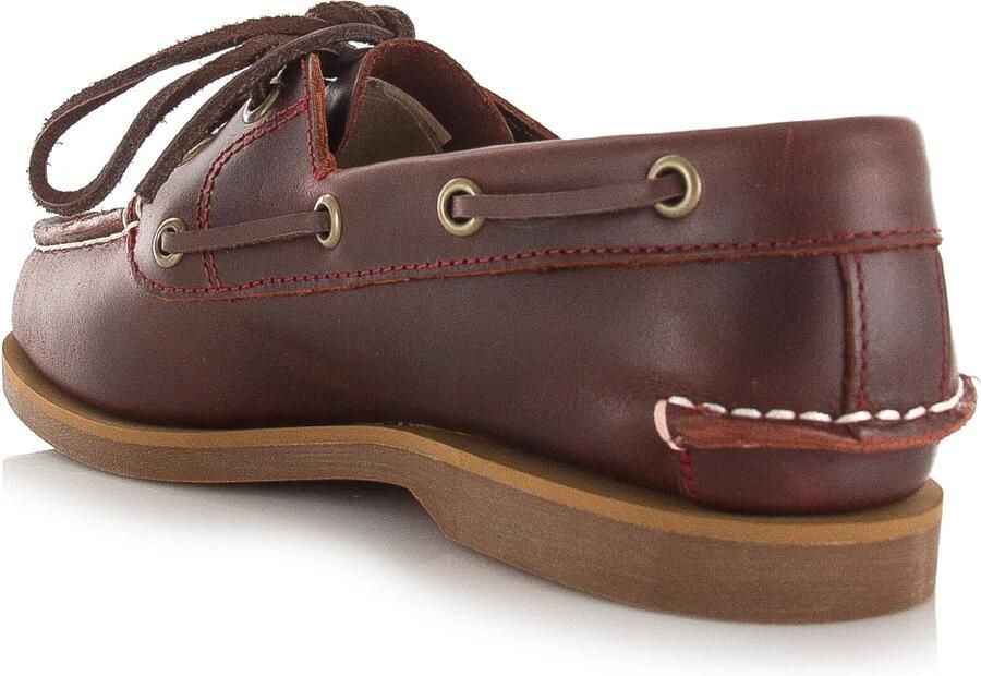 TIMBERLAND Mocassins Dames Classic Boat Maat: 37 Materiaal: Leer Kleur: Rood - Foto 8