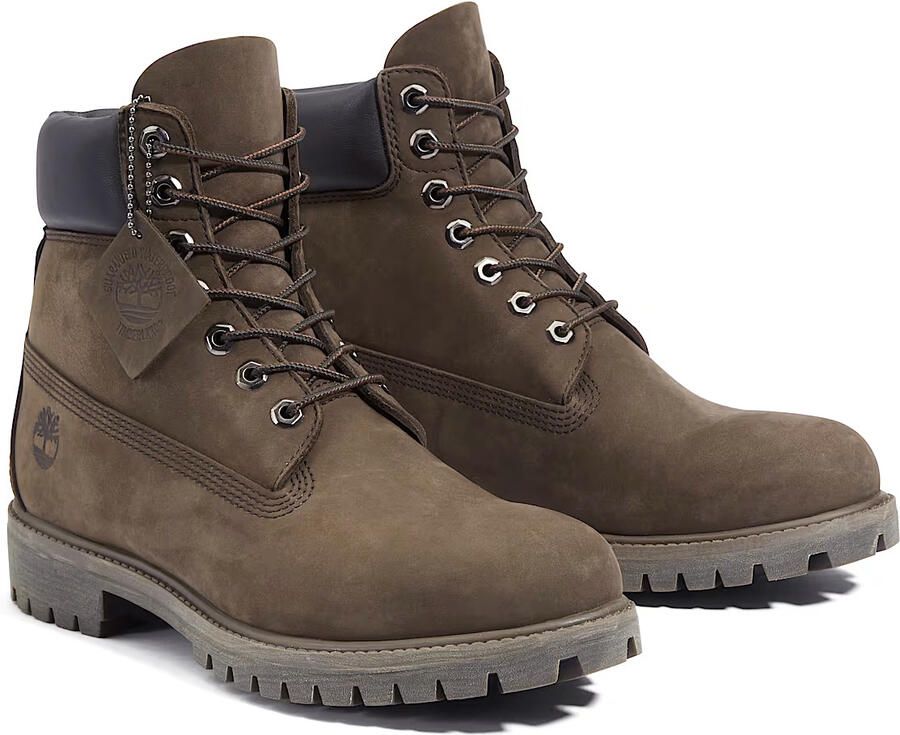 Timberland Suède en Stoffen Enkelboots met Rubberen Zool - Foto 18