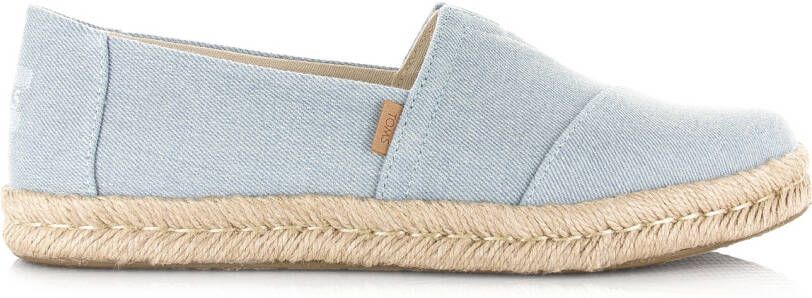 Toms Alpargata rope 10020704 light blue lichtblauw