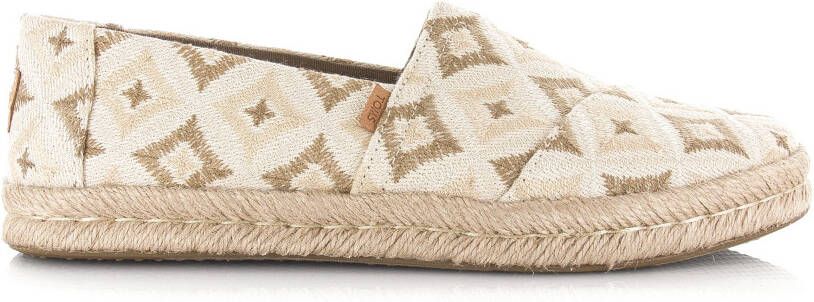 TOMS Alpargata Rope 2.0 | Geo Naturel Beige Textiel Espadrilles Dames - Foto 2
