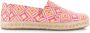 TOMS Alpargata Rope 2.0 | Geo Pink Roze Textiel Espadrilles Dames - Thumbnail 2