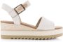 TOMS Sandalen Dames Diana Maat: 41 Materiaal: Canvas Kleur: Beige - Thumbnail 3