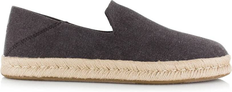 TOMS Santiago black Katoen Heren