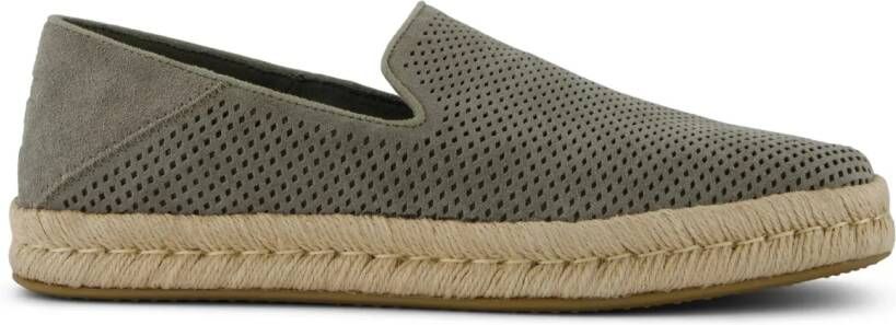 TOMS Santiago espadrilles van suède Suede Heren