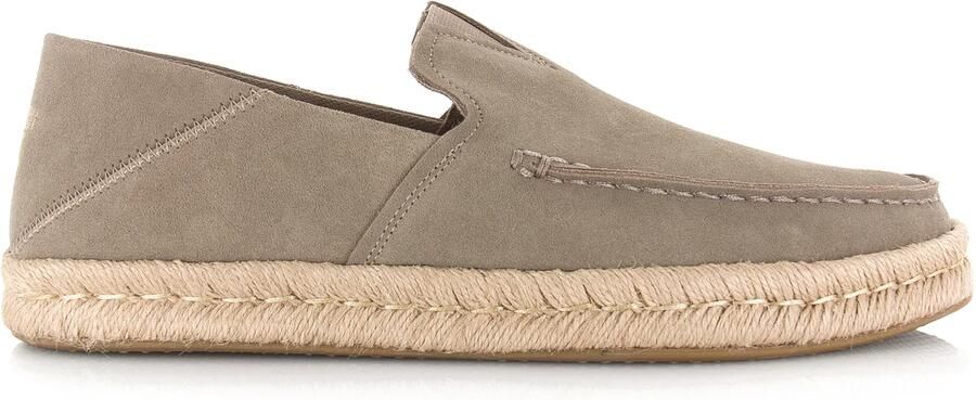 TOMS Loafers Heren Alonso Loafer Rope Maat: 42 5 Materiaal: Suède Kleur: Taupe - Foto 5