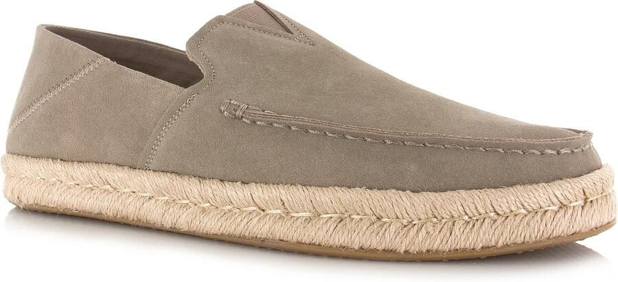 TOMS Loafers Heren Alonso Loafer Rope Maat: 42 5 Materiaal: Suède Kleur: Taupe - Foto 8