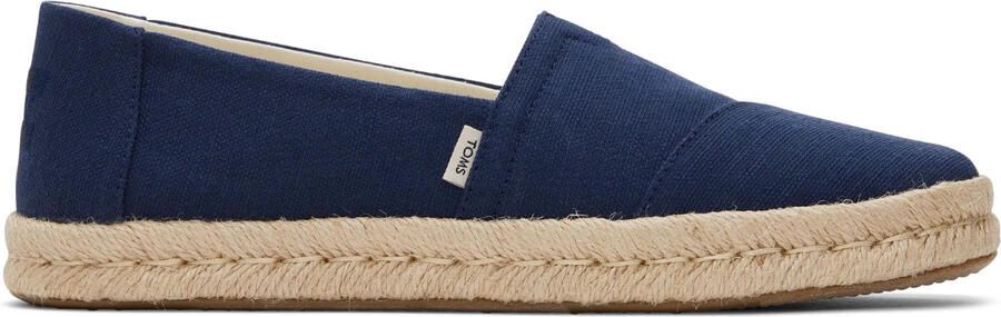 Toms Alpargata Rope 2.0 Instappers Dames Blauw - Foto 2