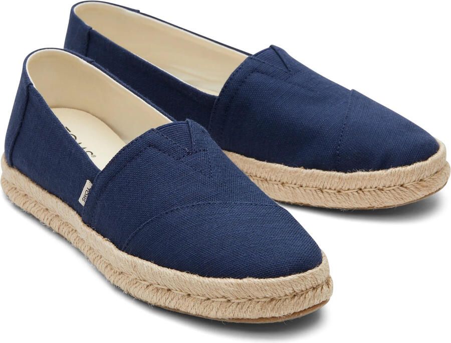 Toms Alpargata Rope 2.0 Instappers Dames Blauw - Foto 4
