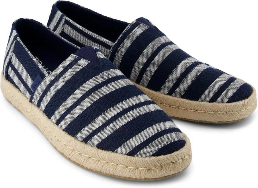 TOMS Alpargata Rope 2.0 navy Textiel Heren - Foto 3