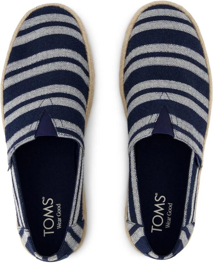 TOMS Alpargata Rope 2.0 navy Textiel Heren - Foto 2