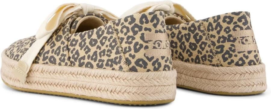 TOMS Carolina Lace-Up espadrille beige Textiel Dames - Foto 5