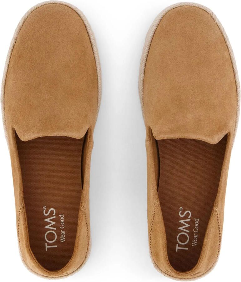 TOMS Carolina medium brown instappers Suede Dames - Foto 4