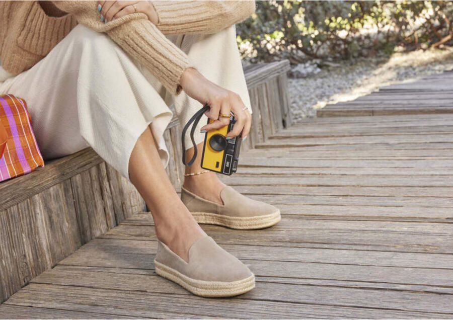 TOMS Espadrilles Dames Carolina Maat: 38 5 Materiaal: Suède Kleur: Beige - Foto 4