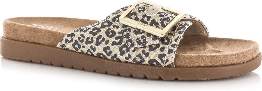 TOMS Marin Slide sandaal met gesp Textiel - Foto 6