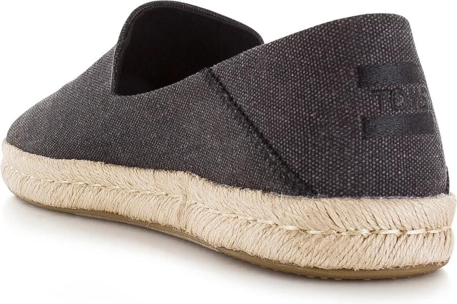 TOMS Instappers Heren Santiago Heren Maat: 44 5 Materiaal: Canvas Kleur: Zwart - Foto 7