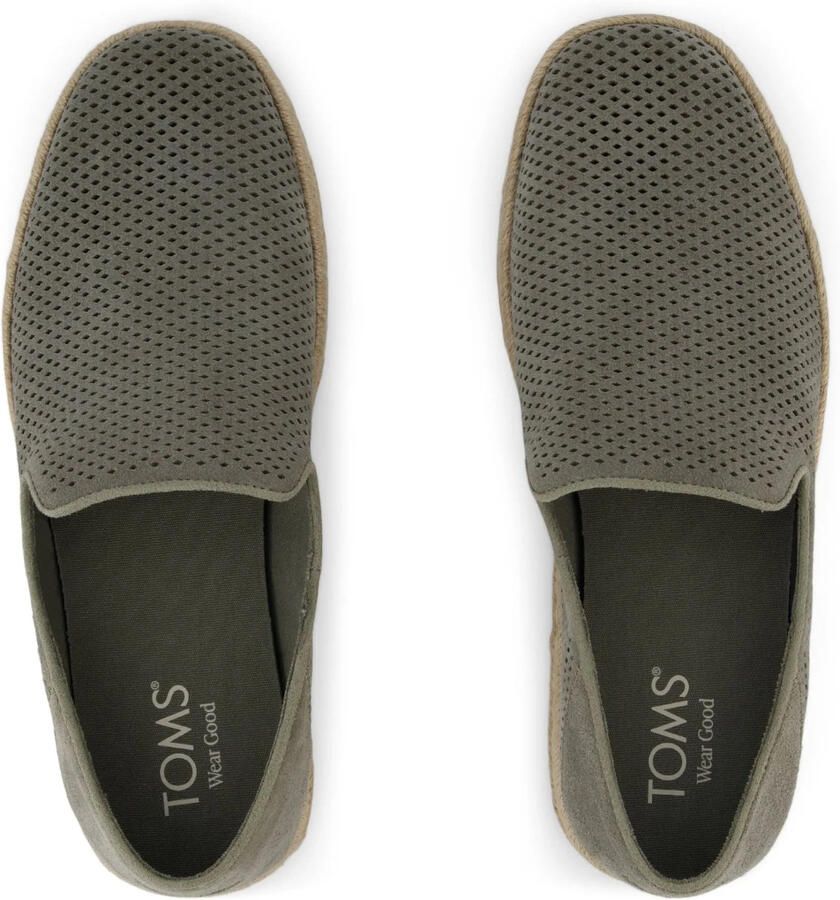 TOMS Instappers Heren Santiago Maat: 41 Materiaal: Suède Kleur: Grijs - Foto 8