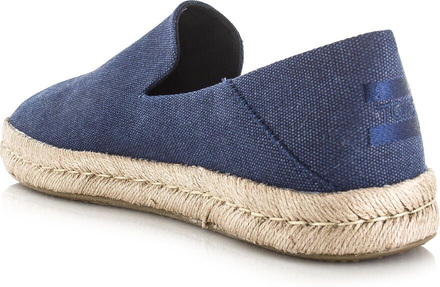TOMS Santiago navy espadrilles Katoen Heren - Foto 2