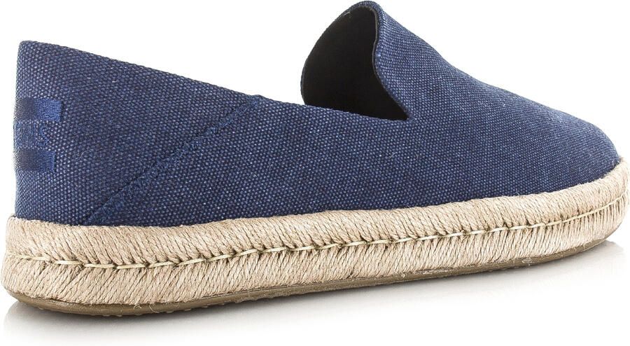 TOMS Instappers Heren Santiago Heren Maat: 45 Materiaal: Canvas Kleur: Blauw - Foto 7