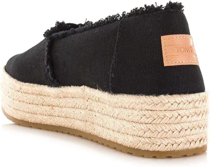 TOMS Espadrilles Dames Valencia Maat: 42 Materiaal: Canvas Kleur: Zwart - Foto 3