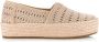TOMS Valencia espadrilles goud Textiel Dames - Thumbnail 2