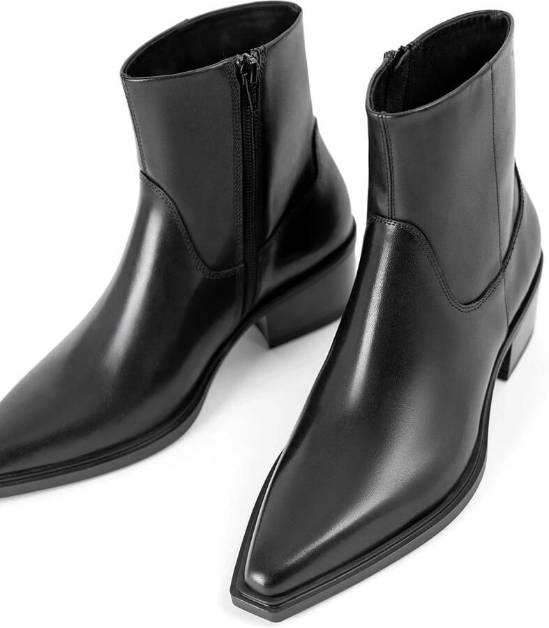 Vagabond Kelsey enkellaarsjes zwart Leer Enkellaars met hak Dames - Foto 5