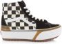 Vans VN0A4BTWVLV1 UA SK8-Hi Stacked Checkerboard Q1 - Thumbnail 4