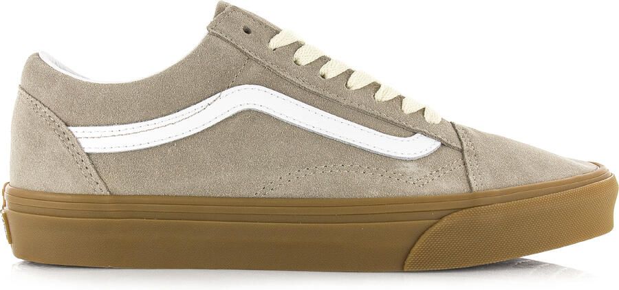 Vans Old Skool Gum Aluminum Suede Unisex