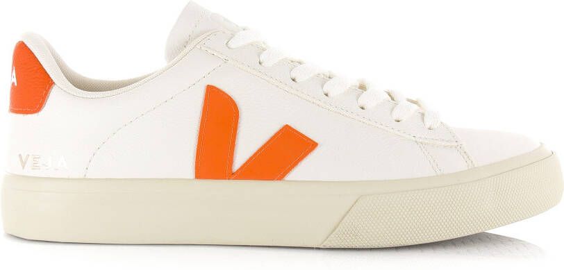 VEJA CAMPO white fury Wit Leer Lage sneakers Unisex