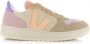 Veja V-10 Suede Multico Peach Sneakers Multicolor Dames - Thumbnail 5