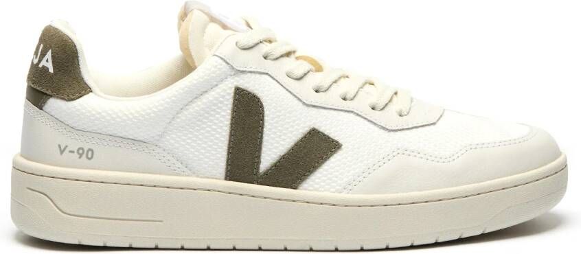 Veja Bianco Sneakers Lichtgewicht Ontwerp Rubberen Zool - Foto 3